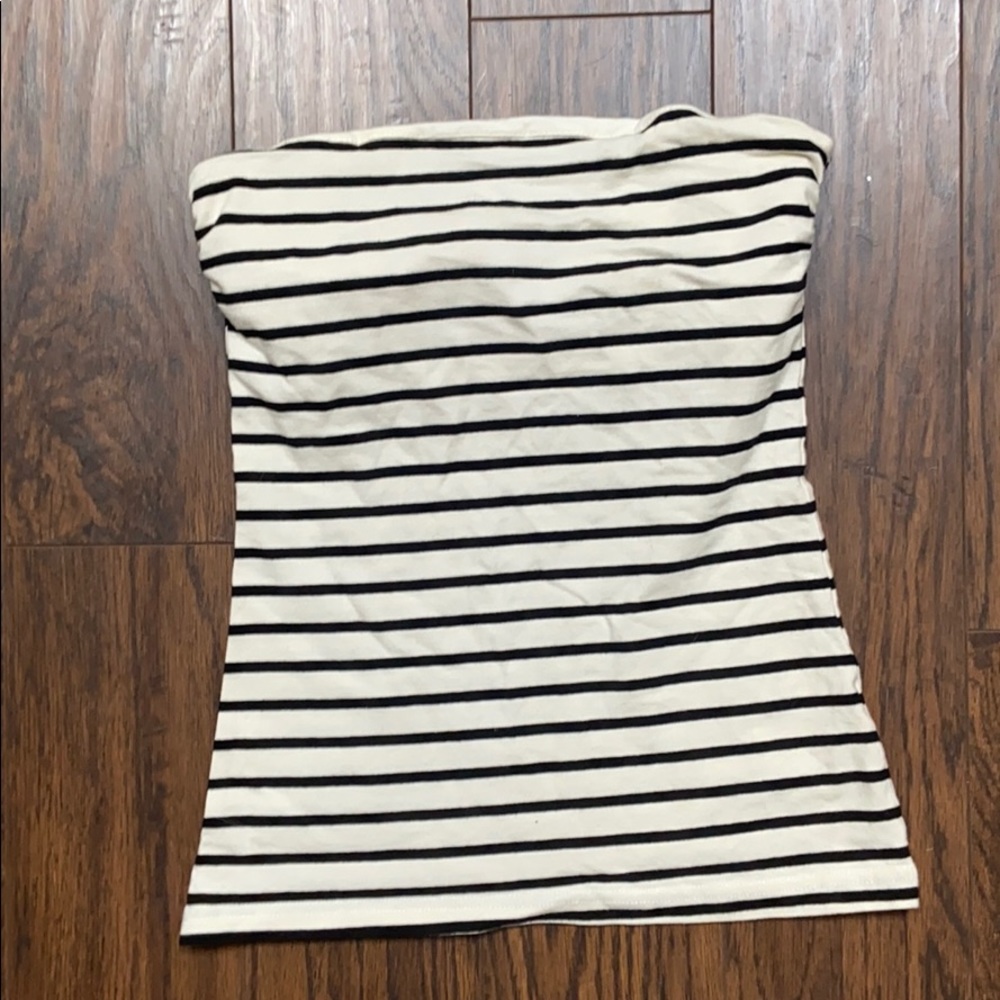 Strapless tank